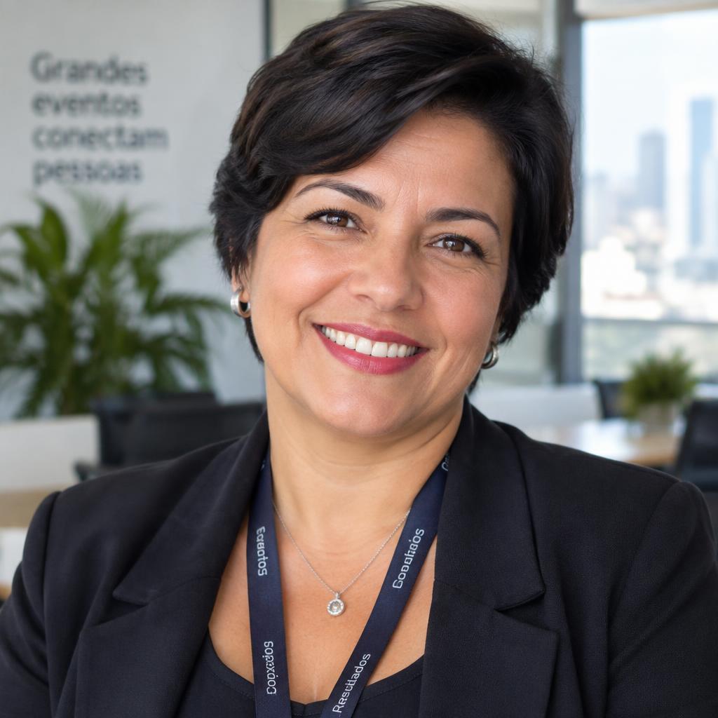 Foto de Simone, assessora de eventos