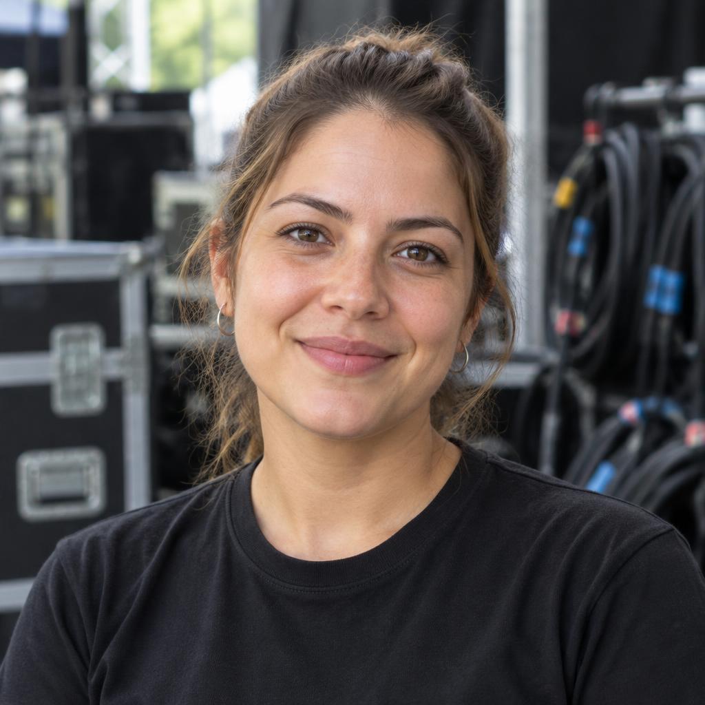 Foto de Talita, assessora de eventos